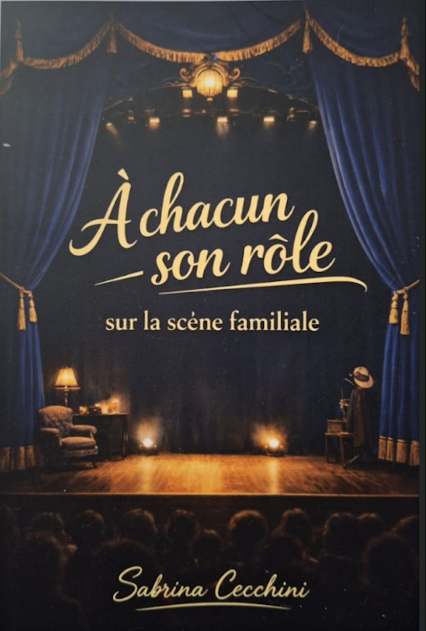 Couverture du livre À chacun son rôle – sur la scène familiale, de Sabrina Cecchini